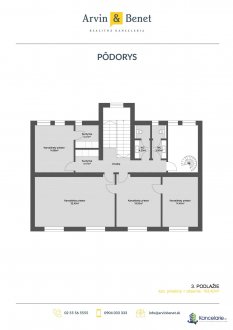 Pôdorys, Kukučínova 34, Bratislava 83103, Arvin & Benet, s.r.o.