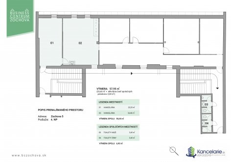 Pôdorys, Zochova 5, Bratislava 81103, B Group, a.s.