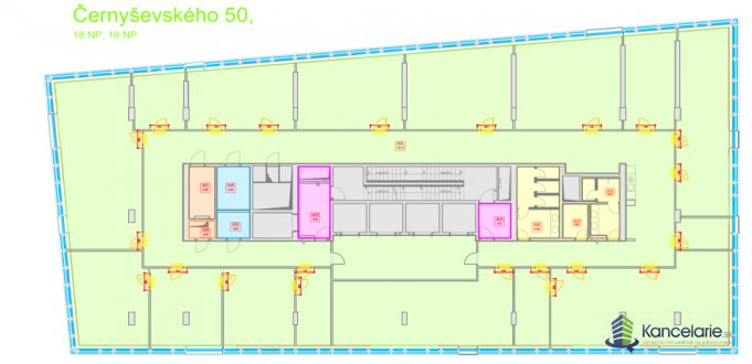 Pôdorys, Černyševského 50, Bratislava 851 03, REM Real Estate s.r.o.