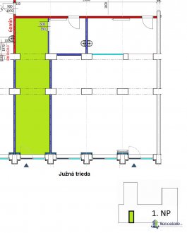 Pôdorys, Južná trieda 8, Košice 4001, OFFICE POINT 8 s.r.o.