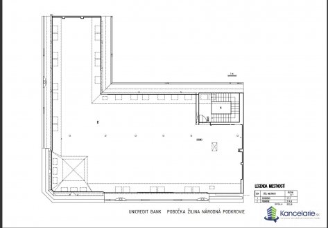 Pôdorys, Národná 12, Žilina 010 01, CBRE s.r.o.