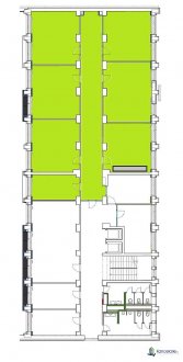 Pôdorys, Južná trieda 8, Košice 4001, OFFICE POINT 8 s.r.o.
