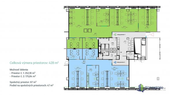 Pôdorys, Einsteinova 33, Bratislava 85101, CBRE s.r.o.