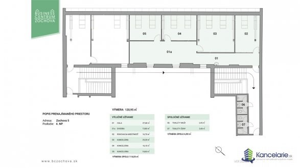 Pôdorys, Zochova 5, Bratislava 81103, B Group, a.s.