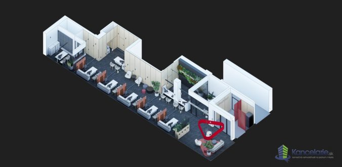 Interiér, Štefánikova 48, Trnava 917 01, CBRE s.r.o.