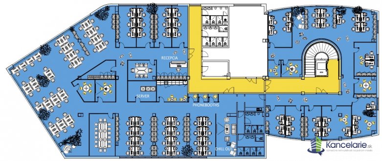 Pôdorys, Rožňavská 24, Bratislava 82104, CBRE s.r.o.